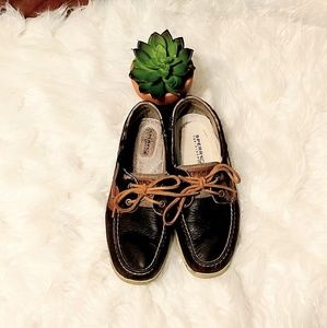 sperry topsiders | size 8 leopard print